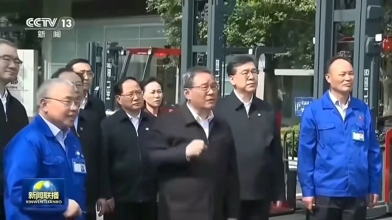 提升工业车辆相关供应链信心！李强总理调研安徽叉车集团